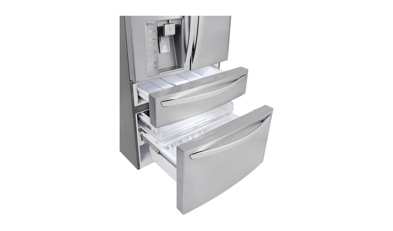 LG Réfrigérateur à 4 portes avec porte à deux battants de 36 pouces et de 30 pi 3 , LMXS30776S